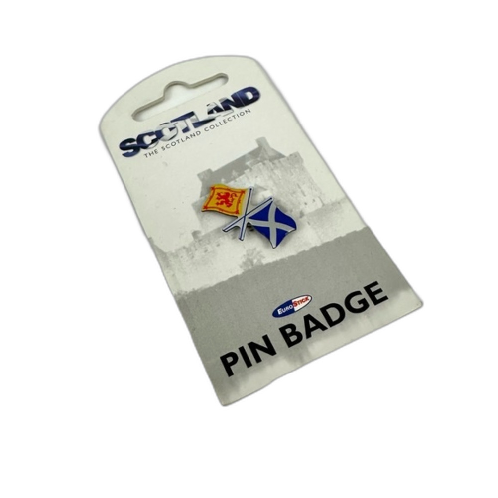 Scotland Flag Pin Badge NWT OS Scottish Novelty Cute Chic Minimalist
